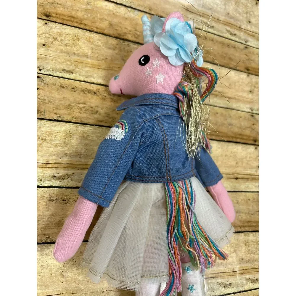 Pottery Barn Kids Sophie Unicorn Ballerina Doll 12